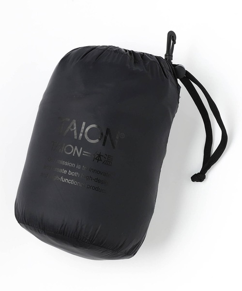 TAION（タイオン）の「TAION MILITARY HI NECK KNIT（ダウンジャケット/コート・メンズ・ブラック/ネイビー・LARGE/MEDIUM）」の11枚目の写真