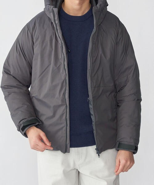 SHIPS（シップス）の「SHIPS: 〈透湿・撥水〉Thinsulate パデッド パーカ（ダウンジャケット/コート・メンズ・チャコールグレー/ブラック/ネイビー/コバルトブルー/ダークグレー/グレー系その他・SMALL/MEDIUM/LARGE/X-LARGE）」の5枚目の写真