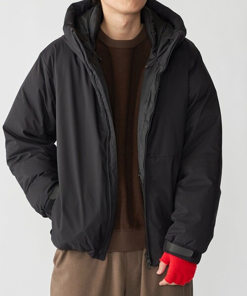 SHIPS（シップス）の「SHIPS: 〈透湿・撥水〉Thinsulate パデッド パーカ（ダウンジャケット/コート・メンズ・チャコールグレー/ブラック/ネイビー/コバルトブルー/ダークグレー/グレー系その他・SMALL/MEDIUM/LARGE/X-LARGE）」の2枚目の写真