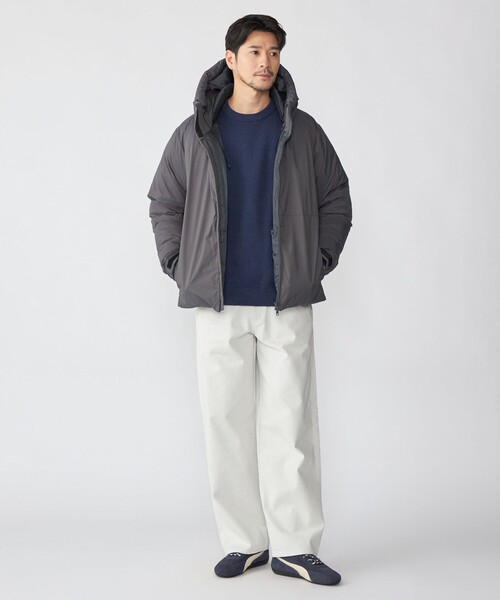 SHIPS（シップス）の「SHIPS: 〈透湿・撥水〉Thinsulate パデッド パーカ（ダウンジャケット/コート・メンズ・チャコールグレー/ブラック/ネイビー/コバルトブルー/ダークグレー/グレー系その他・SMALL/MEDIUM/LARGE/X-LARGE）」の7枚目の写真