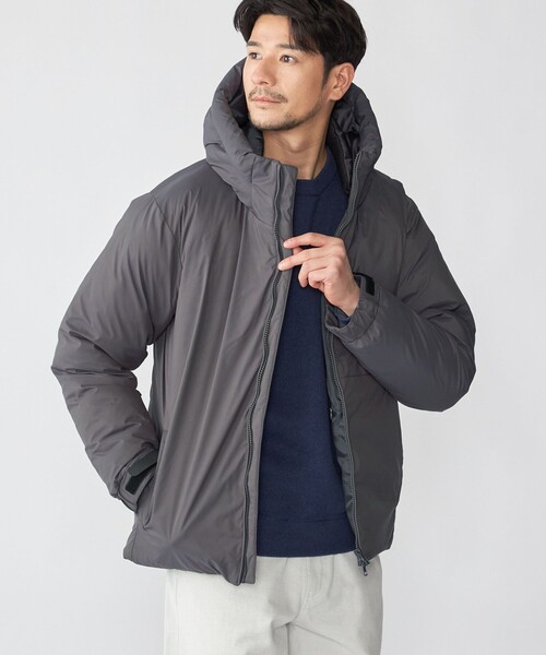 SHIPS（シップス）の「SHIPS: 〈透湿・撥水〉Thinsulate パデッド パーカ（ダウンジャケット/コート・メンズ・チャコールグレー/ブラック/ネイビー/コバルトブルー/ダークグレー/グレー系その他・SMALL/MEDIUM/LARGE/X-LARGE）」の20枚目の写真