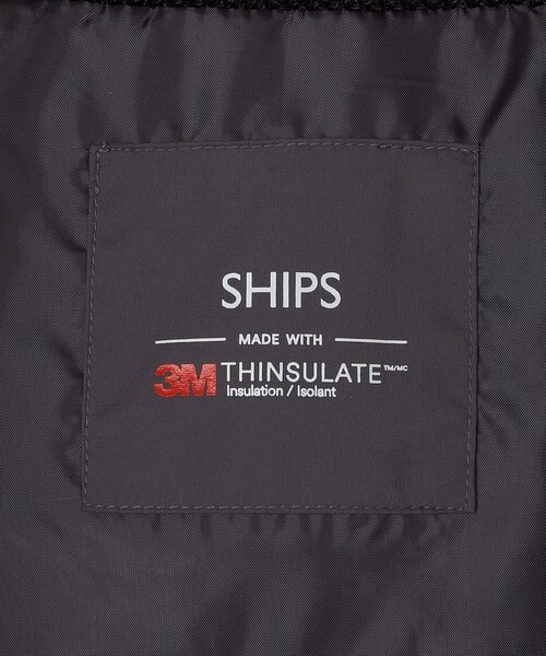 SHIPS(シップス)の「SHIPS: 〈透湿・撥水〉Thinsulate パデッド パーカ(ダウンジャケット/コート・メンズ・チャコールグレー/ブラック/ネイビー/コバルトブルー/ダークグレー/グレー系その他・SMALL/MEDIUM/LARGE/X-LARGE)」の10枚目の写真