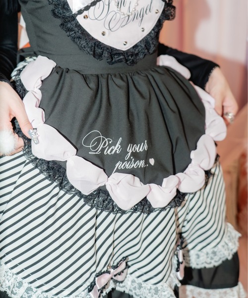 AVENCHUMU(アバンチュウム)の「Love heart's cake angel one piece(ワンピース・レディース・ピンク/ブラック・X-SMALL/FREE)」の8枚目の写真