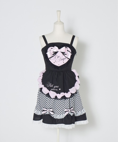 AVENCHUMU(アバンチュウム)の「Love heart's cake angel one piece(ワンピース・レディース・ピンク/ブラック・X-SMALL/FREE)」の9枚目の写真
