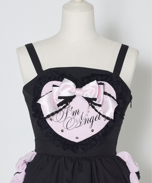 AVENCHUMU(アバンチュウム)の「Love heart's cake angel one piece(ワンピース・レディース・ピンク/ブラック・X-SMALL/FREE)」の12枚目の写真