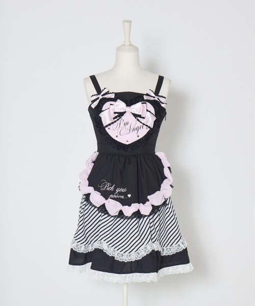 AVENCHUMU(アバンチュウム)の「Love heart's cake angel one piece(ワンピース・レディース・ピンク/ブラック・X-SMALL/FREE)」の17枚目の写真