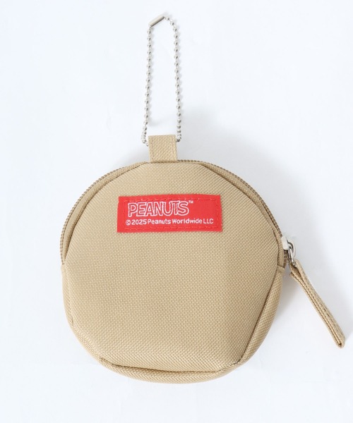 PEANUTS（ピーナッツ）の「PEANUTS SNOOPY（ピーナッツ スヌーピー）キャラクター刺繍ミニポーチ キーホルダー チャーム（ポーチ・レディース・ベージュ/ブラック/グレー・FREE）」の20枚目の写真