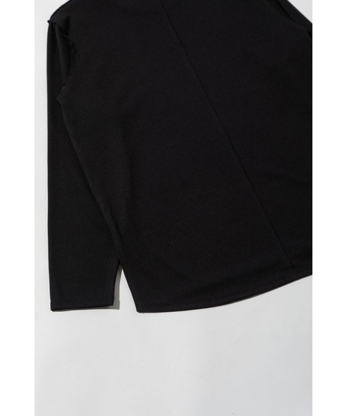 WCJ(ダブルシージェイ)の「【速乾】【防シワ】オーバーサイズアウトシームカットソー(Tシャツ/カットソー・レディース・ブラック/ホワイト・FREE)」の15枚目の写真