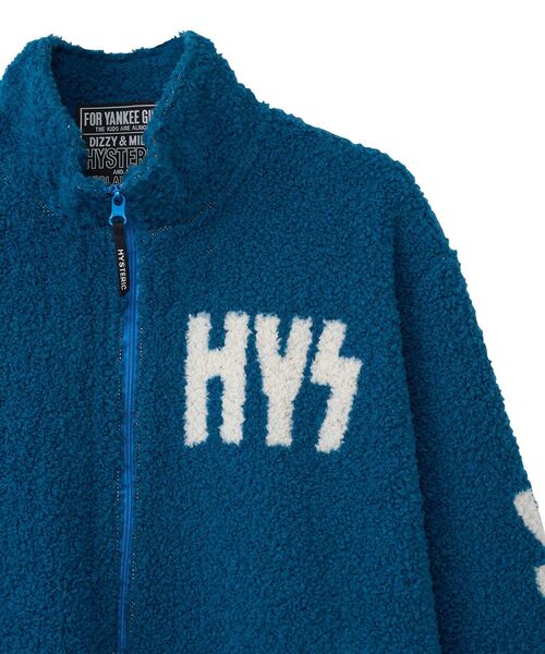 ☆★ヒステリックグラマー☆★ボアジャンパー HYSTERIC GLAMOUR（ヒステリックグラマー）の「AMPLIFIEDジャカード