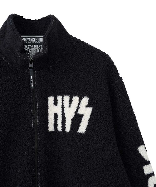 HYSTERIC GLAMOUR（ヒステリックグラマー）の「AMPLIFIEDジャカード ボアジャンパー（その他アウター・メンズ・ブラック/ブルー・SMALL/MEDIUM/LARGE/X-LARGE）」の10枚目の写真