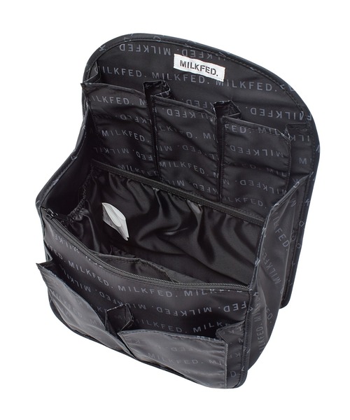 MILKFED.（ミルクフェド）の「BACKPACK ORGANIZER（エコバッグ/サブバッグ・レディース・ブラック・ONE SIZE）」の11枚目の写真