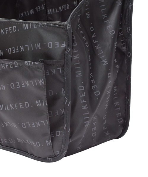 MILKFED.（ミルクフェド）の「BACKPACK ORGANIZER（エコバッグ/サブバッグ・レディース・ブラック・ONE SIZE）」の13枚目の写真