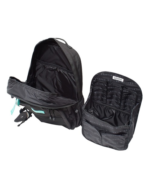 MILKFED.（ミルクフェド）の「BACKPACK ORGANIZER（エコバッグ/サブバッグ・レディース・ブラック・ONE SIZE）」の19枚目の写真