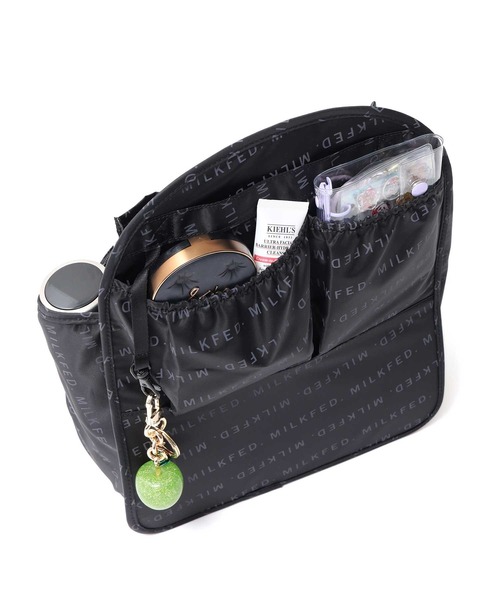 MILKFED.（ミルクフェド）の「BACKPACK ORGANIZER（エコバッグ/サブバッグ・レディース・ブラック・ONE SIZE）」の3枚目の写真