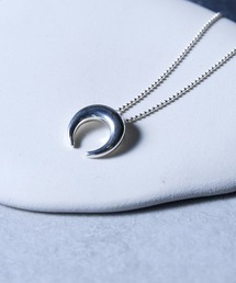 MAISON CLUB(���]���N���u)�́yMAISON CLUB�zVintage Moon Charm Necklace silver925/���B���e�[�W�`���[���l�b�N���X�@�V���o�[925 KUN(�l�b�N���X)