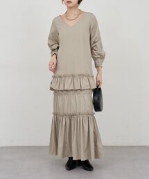 SHENERY | ティアードワンピース(ワンピース)