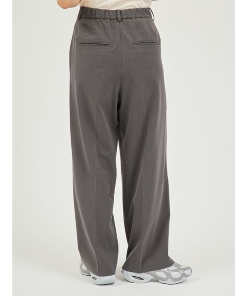 emmi(エミ)の「【セットアップ対応】ワイドレッグタックパンツ(その他パンツ・レディース・イエロー/オリーブ/グレー・0/1)」の6枚目の写真