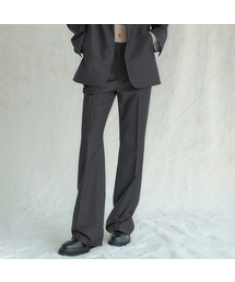 Semi Bootscut Slacks 102 CHARCOAL