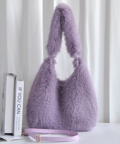 ﾌｪｲｸﾌｧｰﾊﾞｯｸﾞ（ショルダーバッグ）｜suppli mohh（サプリモー）の