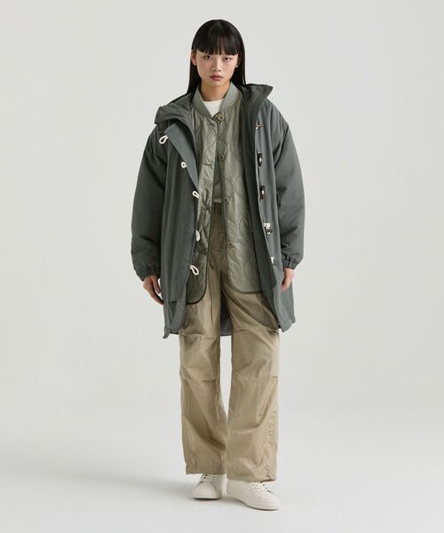 MUSINSA STANDARD WOMAN（ムシンサスタンダードウーマン）の「ウィメンズブライトナイロンパラシュートパンツ[ライトベージュ]（その他パンツ・レディース・その他・30/24/26/28）」の11枚目の写真