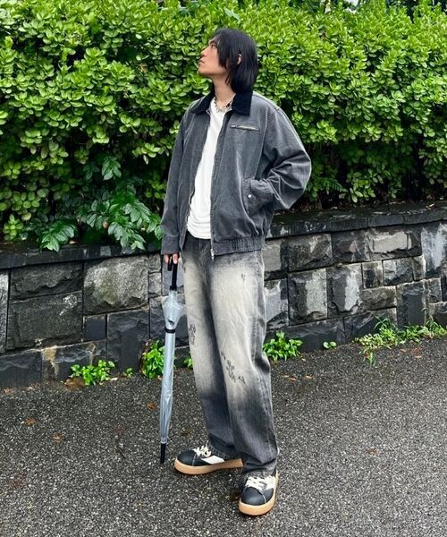 TRIP LE SENS（トリップ ル センス）の「ガーメントダイヴィンテージワークジャケット_ダスティピンク（ブルゾン・メンズ・その他・MEDIUM/LARGE）」の2枚目の写真