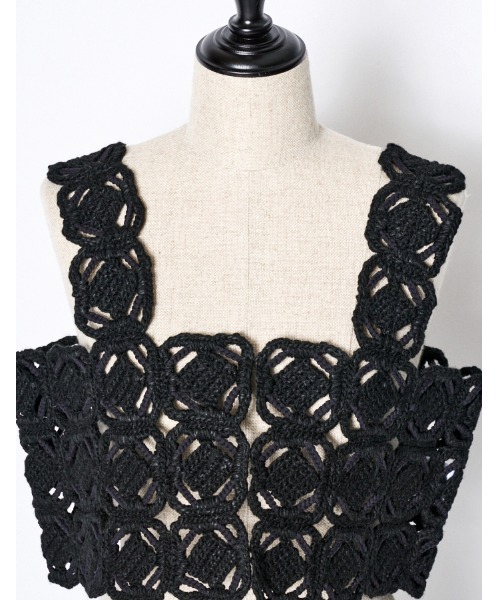 RUMCHE（ラムシェ）の「"ORIGAMI" Bustier / ORIGAMIビスチェ（その他トップス・レディース・ネイビー/ブラック・FREE）」の12枚目の写真