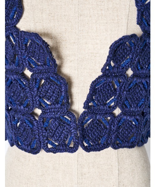 RUMCHE（ラムシェ）の「"ORIGAMI" Bustier / ORIGAMIビスチェ（その他トップス・レディース・ネイビー/ブラック・FREE）」の5枚目の写真