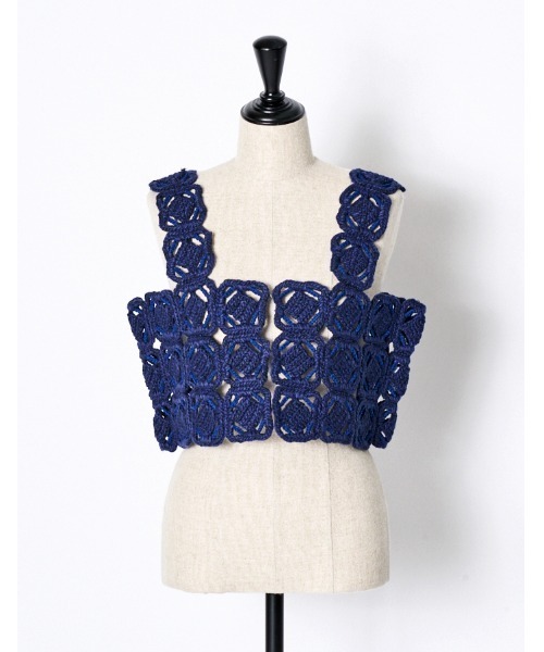 RUMCHE（ラムシェ）の「"ORIGAMI" Bustier / ORIGAMIビスチェ（その他トップス・レディース・ネイビー/ブラック・FREE）」の18枚目の写真