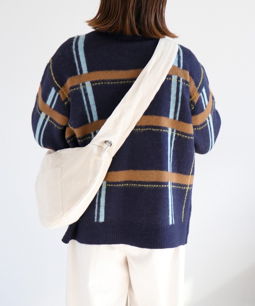 cepo(セポ)の「三日月形ムーンショルダーバック(ショルダーバッグ・レディース・ピンク/ブラウン/オフホワイト・FREE)」の15枚目の写真