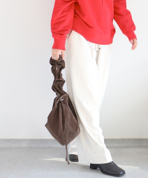 cepo(セポ)の「三日月形ムーンショルダーバック(ショルダーバッグ・レディース・ピンク/ブラウン/オフホワイト・FREE)」の21枚目の写真