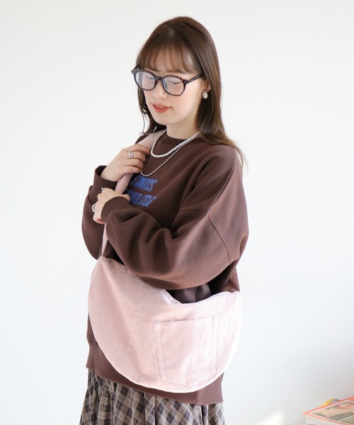 cepo(セポ)の「三日月形ムーンショルダーバック(ショルダーバッグ・レディース・ピンク/ブラウン/オフホワイト・FREE)」の7枚目の写真