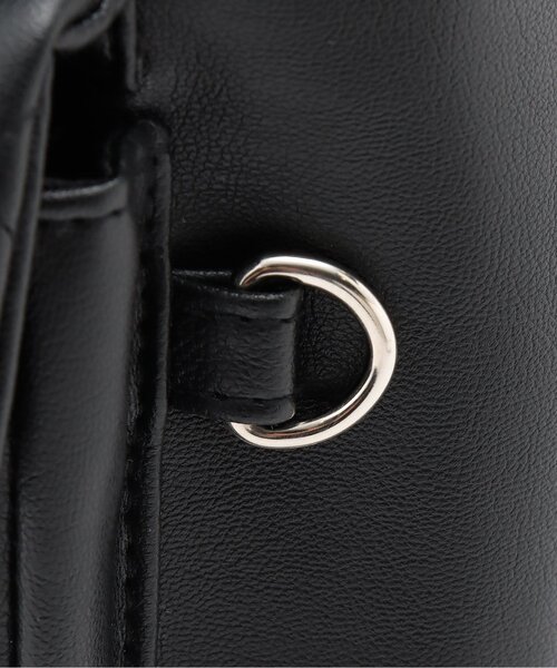 LOVETOXIC(ラブトキシック)の「キルティングミニリュック(バックパック/リュック・キッズ・アイボリー/ブラック・F)」の7枚目の写真