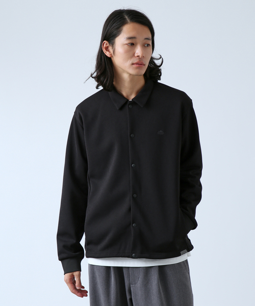 B.C STOCK（ベーセーストック）の「C.H.G シャツカーディガン（シャツ/ブラウス・メンズ・チャコールグレー/ブラック・LARGE/MEDIUM）」の4枚目の写真