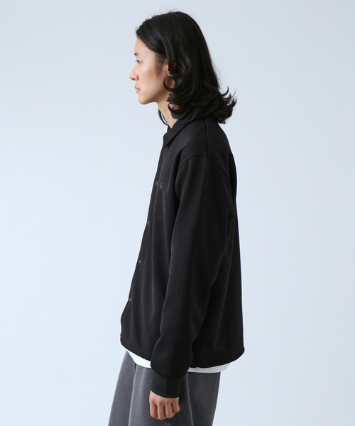 B.C STOCK（ベーセーストック）の「C.H.G シャツカーディガン（シャツ/ブラウス・メンズ・チャコールグレー/ブラック・LARGE/MEDIUM）」の5枚目の写真