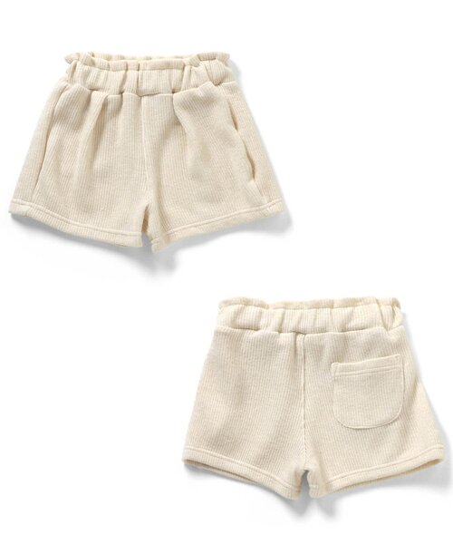 apres les cours（アプレレクール）の「【セットアップ】ベストドッキングトップス&ショートパンツセット（セットアップ・キッズ・チェック/その他3・80/90/100/110/120/130/140）」の4枚目の写真