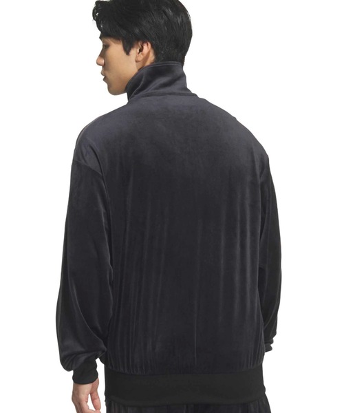adidas（アディダス）の「adidas FB TT VELOUR / アディダス ファイヤーバード トラックトップ ベロア（その他アウター・メンズ・ブラック・M/S/XXL/XL/L）」の6枚目の写真