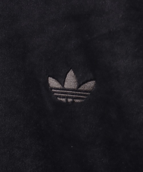 adidas（アディダス）の「adidas FB TT VELOUR / アディダス ファイヤーバード トラックトップ ベロア（その他アウター・メンズ・ブラック・M/S/XXL/XL/L）」の5枚目の写真
