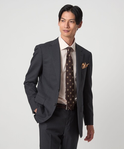 green label relaxing(グリーンレーベルリラクシング)の「コットン ナローストライプ ワイドカラー ドレスシャツ -イージーアイロン-(ビジネスシャツ・メンズ・ライトブルー/ベージュ/ライラック・38cm/37cm/43cm/42cm/41cm/40cm/39cm)」の4枚目の写真