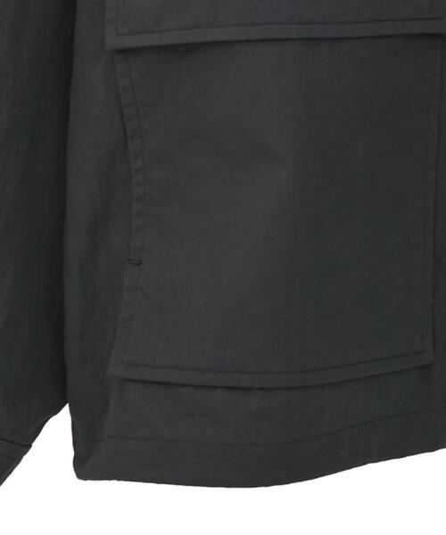 CONVERSE TOKYO（コンバーストウキョウ）の「BACK SPINDLE LOGO MILITARY SHIRT JACKET（ミリタリージャケット・レディース・ブラック/カーキ・SMALL/MEDIUM）」の18枚目の写真