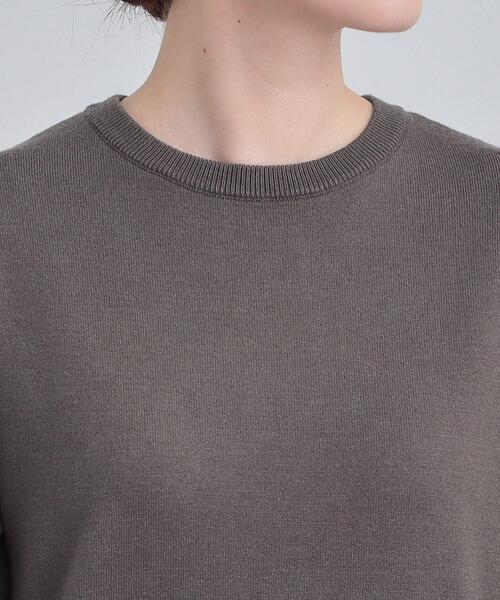 DRESKIP(ドレスキップ)の「【洗濯機可/S-LL】スタイルがすっきりに見える 裾マーメイドニットワンピース(ワンピース・レディース・ダークグレー/ブラック/ブラウン系その他・01/02/03/04)」の19枚目の写真