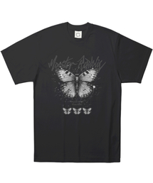 MONSTER REPUBLIC（モンスターリパブリック）の「バタフライアッシュグレーティーシャツブラック（Tシャツ/カットソー）」