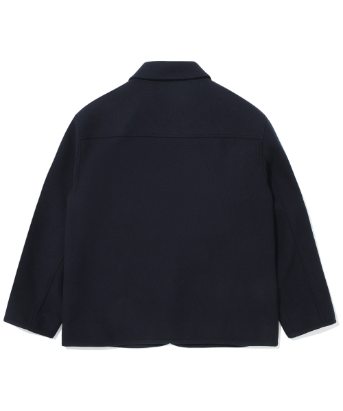 COVERNAT(カバーナット)の「カバーウールカラージャケットネイビー(その他アウター・レディース・その他・MEDIUM/LARGE/X-LARGE/SMALL)」の3枚目の写真