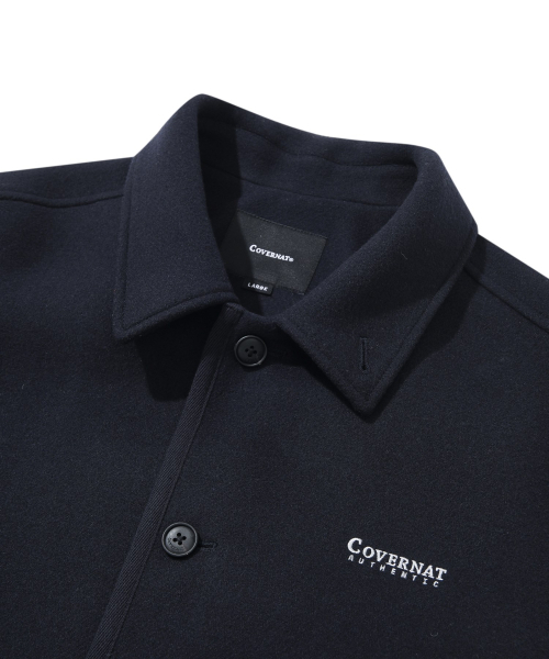 COVERNAT(カバーナット)の「カバーウールカラージャケットネイビー(その他アウター・レディース・その他・MEDIUM/LARGE/X-LARGE/SMALL)」の4枚目の写真