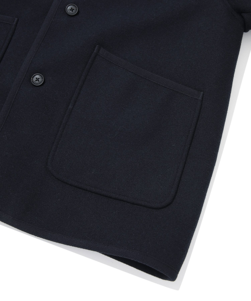COVERNAT(カバーナット)の「カバーウールカラージャケットネイビー(その他アウター・レディース・その他・MEDIUM/LARGE/X-LARGE/SMALL)」の9枚目の写真