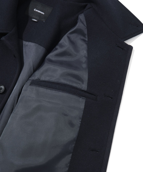 COVERNAT(カバーナット)の「カバーウールカラージャケットネイビー(その他アウター・レディース・その他・MEDIUM/LARGE/X-LARGE/SMALL)」の10枚目の写真