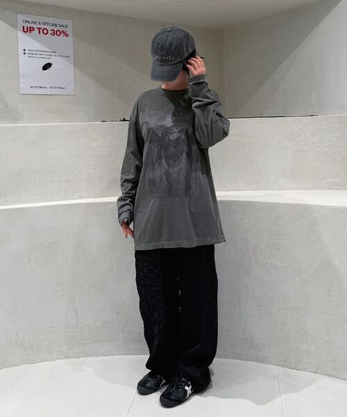 INSILENCE WOMEN(インサイレンスウーマン)の「プリーツパンツ ブラック(その他パンツ・レディース・その他・LARGE/MEDIUM)」の3枚目の写真