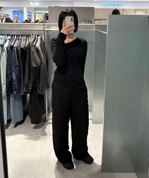 INSILENCE WOMEN(インサイレンスウーマン)の「プリーツパンツ ブラック(その他パンツ・レディース・その他・LARGE/MEDIUM)」の14枚目の写真