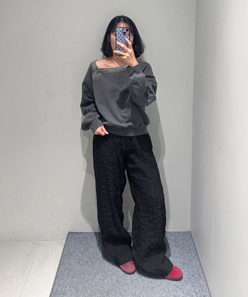 INSILENCE WOMEN(インサイレンスウーマン)の「プリーツパンツ ブラック(その他パンツ・レディース・その他・LARGE/MEDIUM)」の18枚目の写真