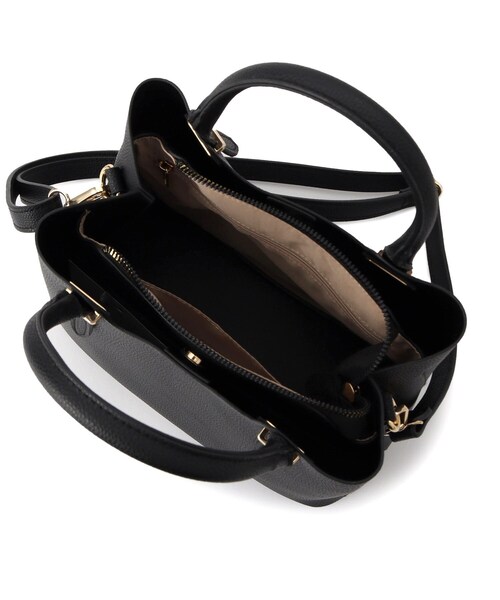 grove（グローブ）の「【人間工学】あおりメタルバー2WAYトート（トートバッグ・レディース・ブラック/シルバー系その他/ライトグレー・00）」の14枚目の写真