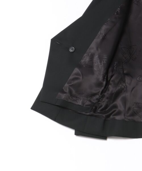 Vivienne Westwood(ヴィヴィアンウエストウッド)の「ウールギャバレイヤードジャケット(その他アウター・レディース・ブラック/ブラック系その他・36/38/40)」の4枚目の写真